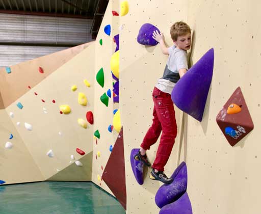 Kunstof boulder