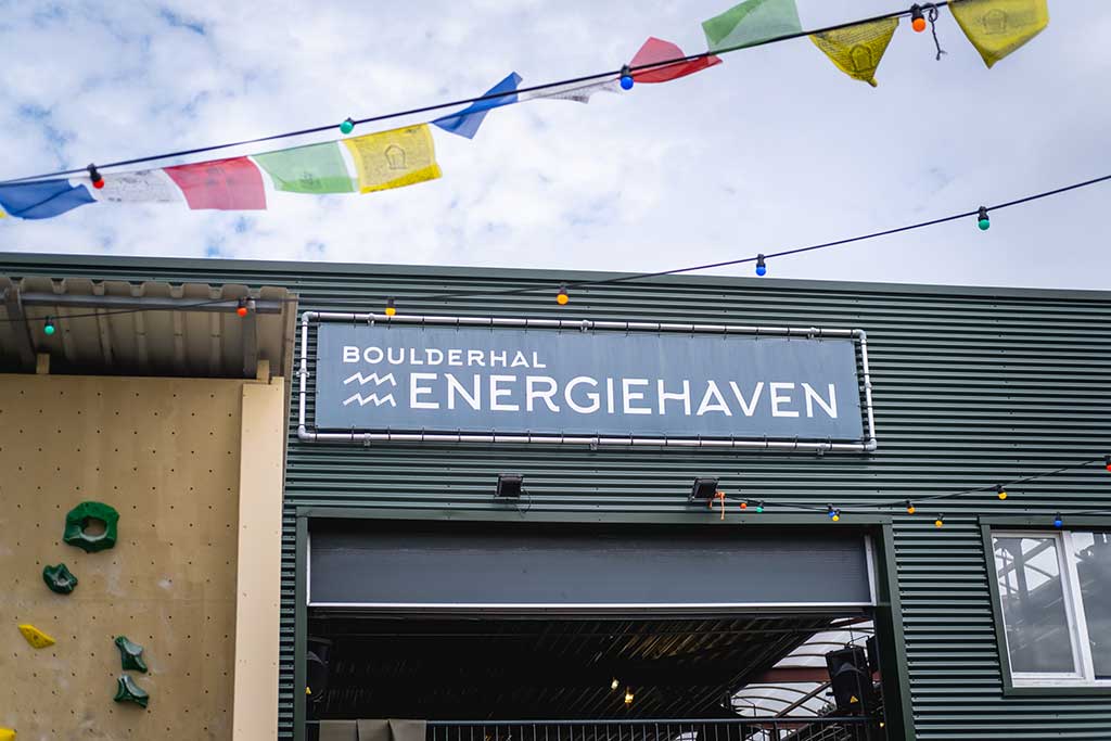 Boulderhal Energiehaven gebouw